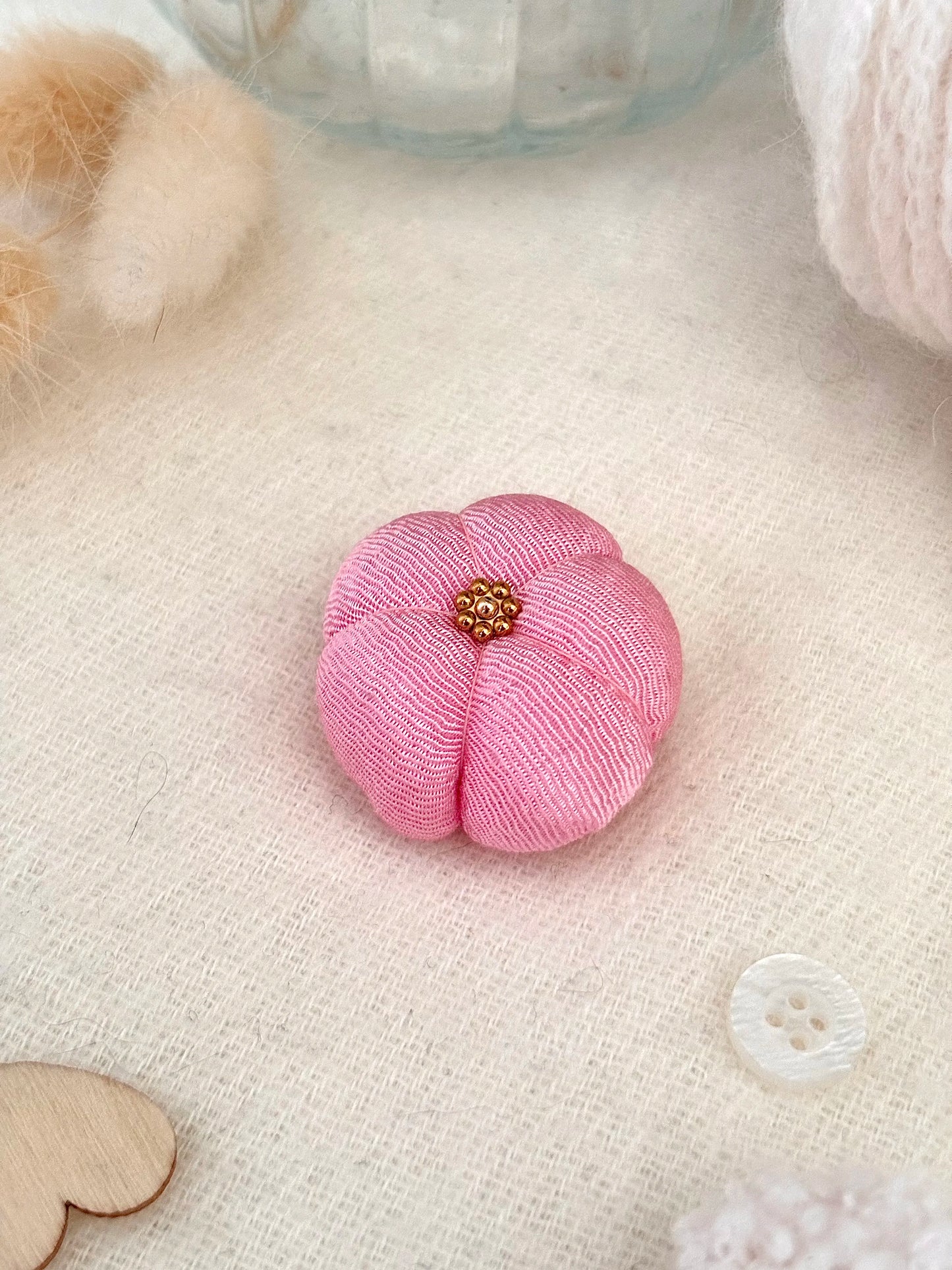 Fleur de prunier rose